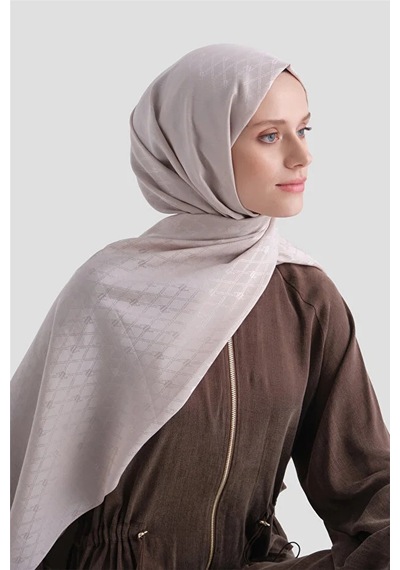 Armine Elegance Pamuk - İpek Şal P3001 Pudra
