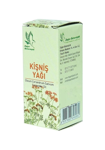 Doğan Baharatçılık Kişniş Yağı 20 ML