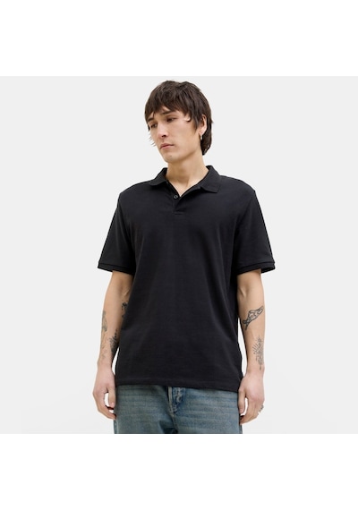 Jack & Jones Jjkane Polo Ss Erkek T-shirt-32816 Siyah