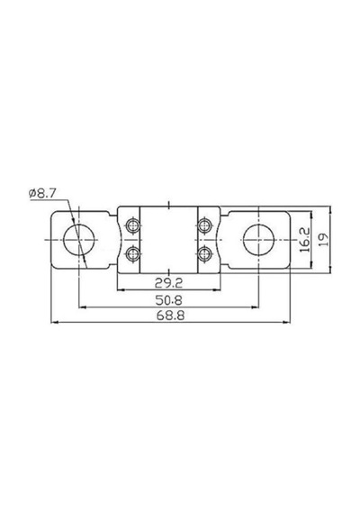 Victron Mega-Fuse 300A-32V Paket Içinde 5 Adet