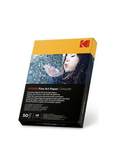 Kodak Fine Art Paper - Smooth - 230gsm -4r/50