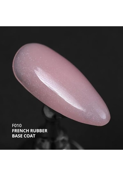 Momo Rubber French Base Coat F010 4ml. Bebek Pembe