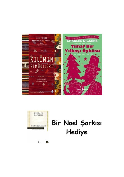 Kilimin Sembolleri - Ciltli + Tuhaf Bir Yılbaşı Öyküsü + Bir Noel Şarkısı