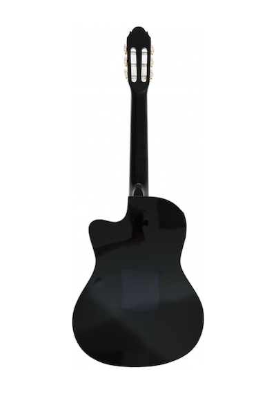 Almira Mg917ce-bk Elektro Klasik Gitar - Siyah Orta Seviye - Cut