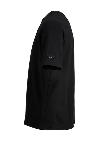 Jack & Jones Core Erkek Tişört Logo Detaylı Kısa Kollu Bisiklet Yaka Siyah