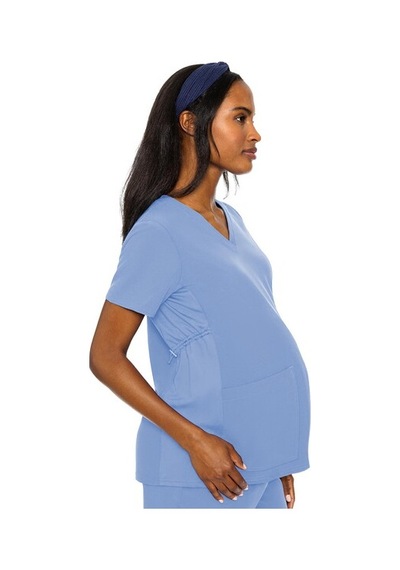 Med Couture Mc8459 Hamıle Tek Üst Ciel Mavisi
