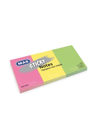 Mas 130000365100 Yapışkanlı Not Kağıdı