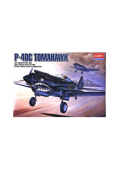 1/48 P-40c Tomahawk Uçak Maketi, Academy 12280