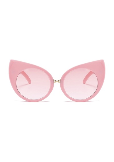 Sheer Vintage & Retro Güneş Gözlüğü Pembe