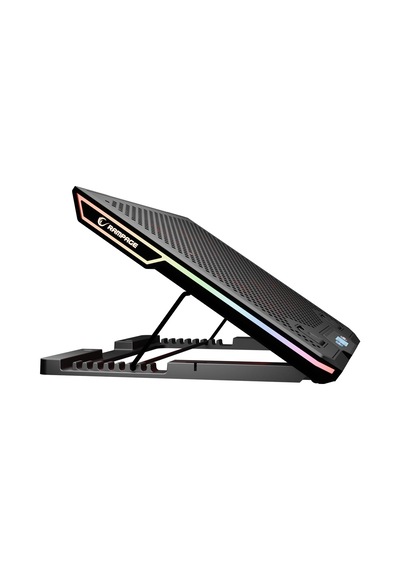 Blizzard R7 Rgb Işıklı 6 Fanlı Lcd Ekranlı 2 Usb Soketli 13''-15.6'' Notebook Soğutucu Stand