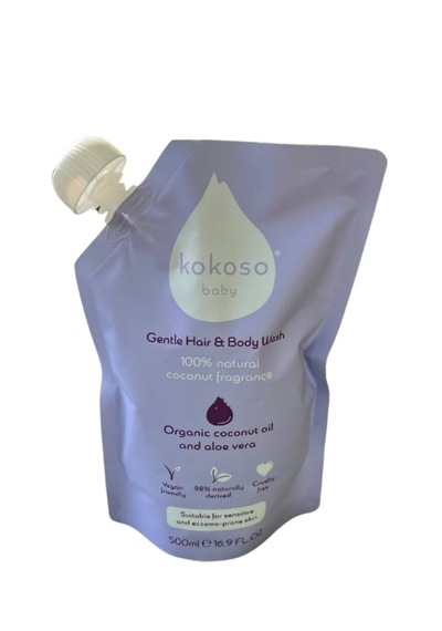 Kokoso Baby Refill Yedek Saç Ve Vücut Şampuanı 500 Ml