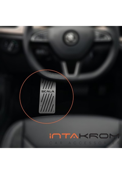 Skoda Scala Krom Ayak Dinlendirme Pedalı - 2019 Ve Üzeri Skoda Scala Krom Ayak Dinlendirme Pedalı - 2019 Ve Üzeri
