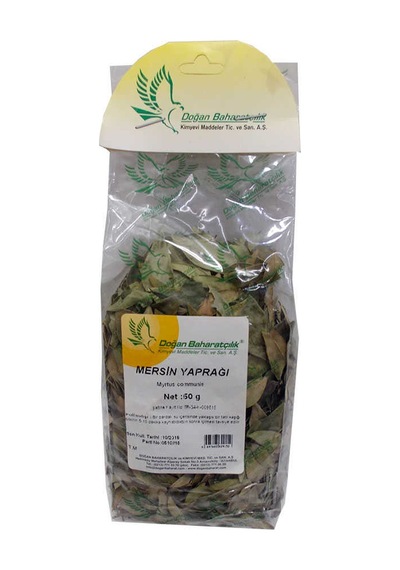 Mersin Yaprağı Doğal 50 Gr Paket