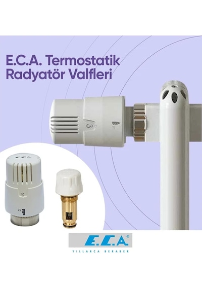Kom - Eca Termostatik Kompakt Radyatör Valfi