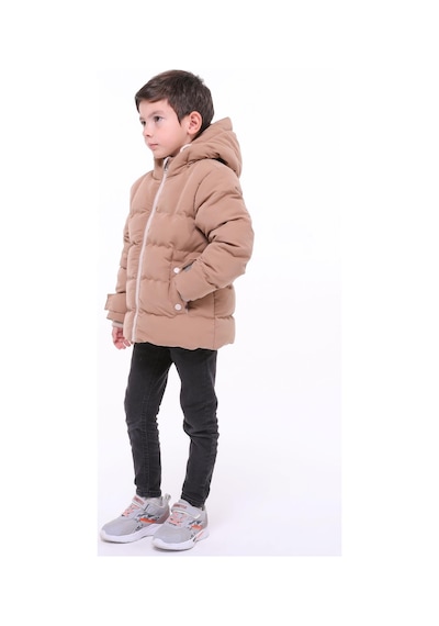 Benitto Kids Erkek Bebek Çocuk Mont 51283 Kahve