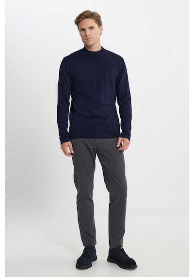 AC&Co / Altınyıldız Classics Erkek Lacı Standart Fit Normal Kesim Yarım Balıkçı Yaka Triko Kazak Lacivert AC&Co / Altınyıldız Classics Erkek Lacı Standart Fit Normal Kesim Yarım Balıkçı Yaka Triko Kazak Lacivert