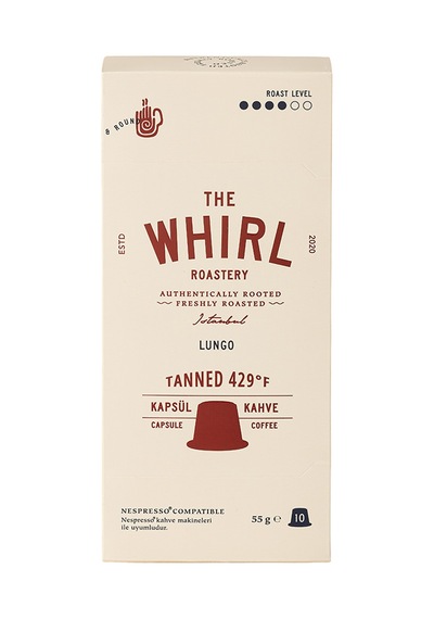 The Whirl Lungo Medium Kapsül Kahve 10'lu 55 G 3'li Avantaj Paketi Mıchu
