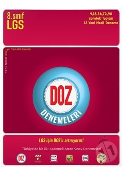 Tonguç Yayınları 8.Sınıf Lgs Doz Denemeleri N11.78279