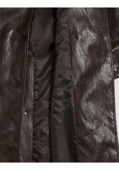 Pierre Cardin Kahverengi Deri Ceket 50329292-vr029
