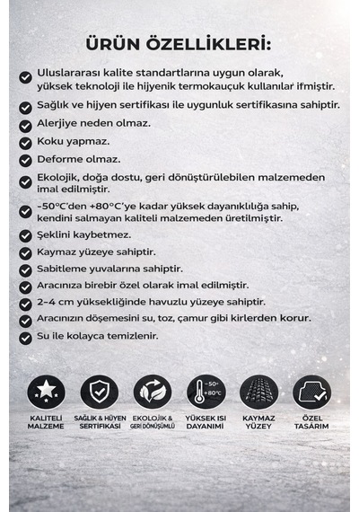 Opel Astra J Hb 2010-2015 4d Havuzlu Paspas Seti + Astra Yazılı Kapı Eşiği