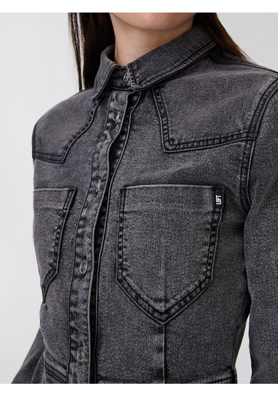 LOFT Slim Fit Kadın Elbise Lf2028437 Q1.v1 Denim