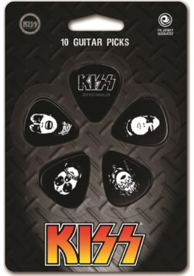 Planet Waves Kiss Logo Guitar Picks Light - 10 Adet Pena