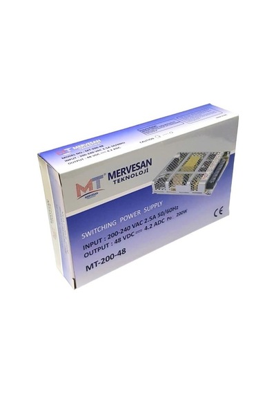 Mervesan MT-200-48 200W 48V DC Adaptör Power Supply