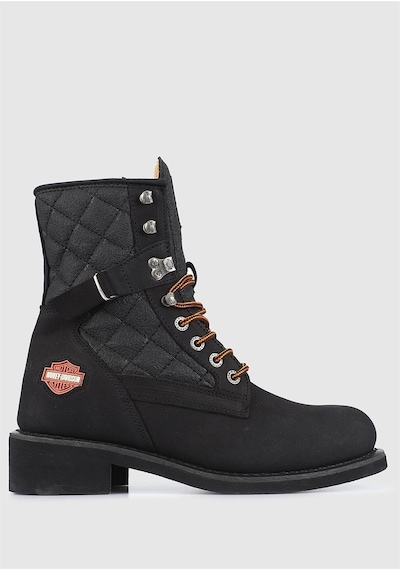 Harley Davidson Harley-davıdson 025g100078 New Worker Kadın Bot - Siyah Deri-siyah Deri Siyah Deri Harley Davidson Harley-davıdson 025g100078 New Worker Kadın Bot - Siyah Deri-siyah Deri Siyah Deri