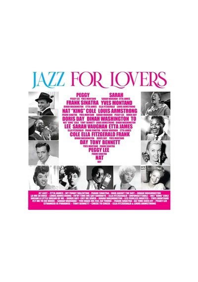 Jazz For Lovers Plak 1 Lp Karışık Sanatçılar Etta James - Frank Sinatra - Dinah Washington - Louis Armstrong - Ella Fitzgerald Ve Dahası
