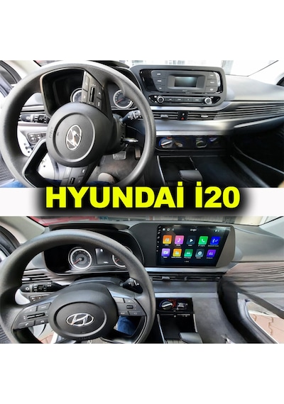 Hyundai İ20 Bayon 2021-2022 10 inç 6-64 GB PRO Android Carplay Multimedya