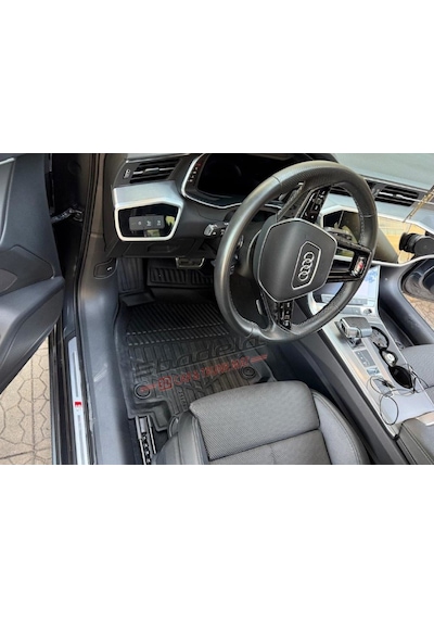 Audi A6 Sline 2019-2020 3d Kauçuk Kokusuz Havuzlu Paspas