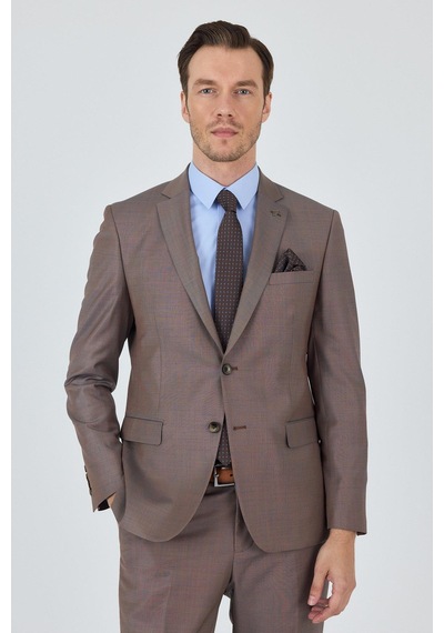 İmza Turuncu Mono Yaka Düz 2 Düğme Classic Yünlü Slim Fit Takım Elbise 1001250175 Turuncu İmza Turuncu Mono Yaka Düz 2 Düğme Classic Yünlü Slim Fit Takım Elbise 1001250175 Turuncu