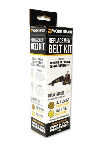 Work Sharp Wskts Diamond Belt Kit 180 / 1500 Bıçak - Çakı Bileme Aleti