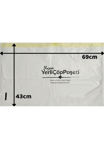 Missidea Neakasa Uyumlu Muadil Otomatik Kedi Tuvaleti Yedek Çöp Poşeti 30'lu 69x43 Cm