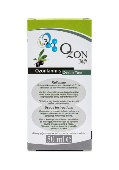 Ozonlanmış Zeytin Yağı 50 Ml Harici Kullanım İçin Aromatik Bakım Yağı - 890573805