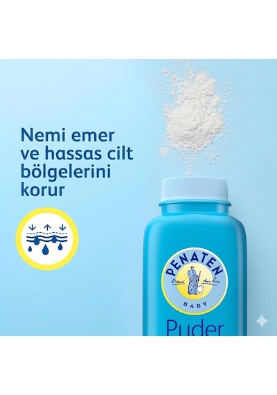 Penaten Bebek Pudrası 100 G Aloe Veralı Hassas Ciltler İçin