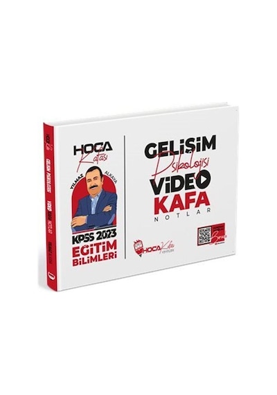 2022 KPSS Eğitim Bilimleri Gelişim Psikolojisi Video Kafa Notlar - Yılmaz Alkaya - Hoca Kafası Yayınları