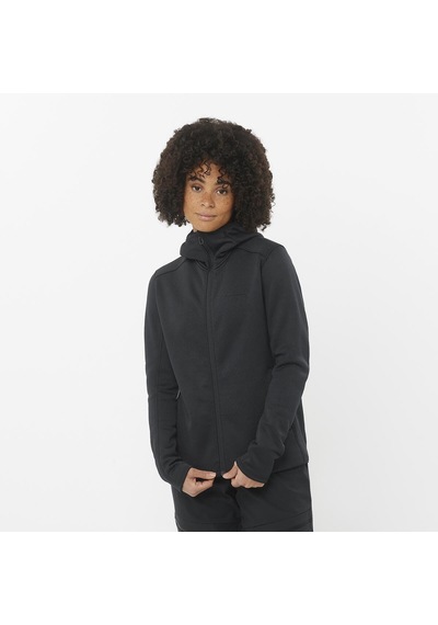 Salomon Sntıal Mıdfleece Fz Hd W 27412 Siyah