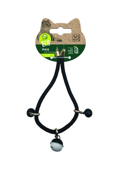 M-pets Pıxıe Kedi Boyun Zilli Tasması Black 20800499