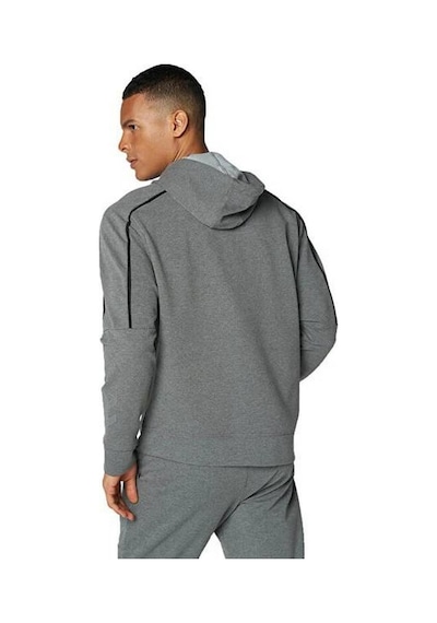Hummel Erkek Eşofman Üst Mese Zıp Jacket 922104 Antrasit Melanj