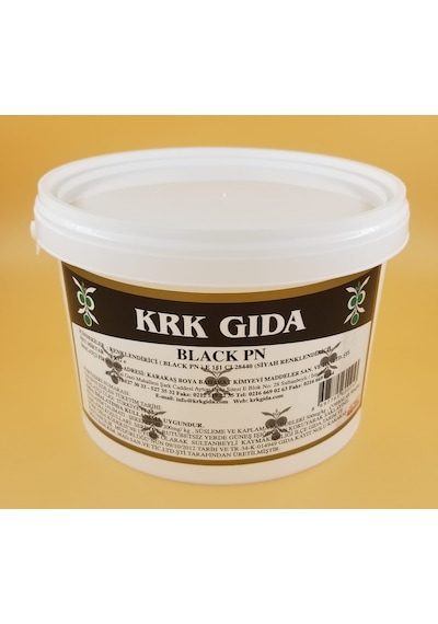 Krk Gıda Gıda Boyası Siyah 1 KG