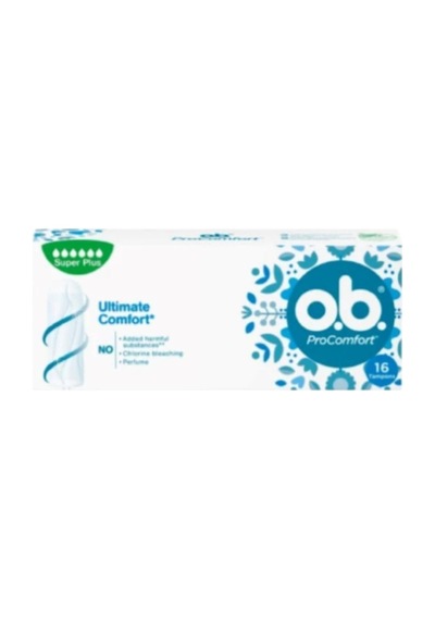 O.b. Procomfort Tampon Süper Plus 16'li 3 Paket Toplam 48 Adet