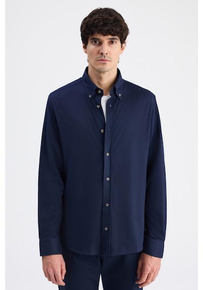 D'S Damat Ds Damat Comfort Lacivert Oxford Gömlek 6hc02g811304m Çok Renkli