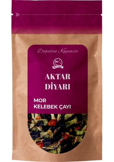 Mor Kelebek Çayı 25 Gr Aktar Diyarı