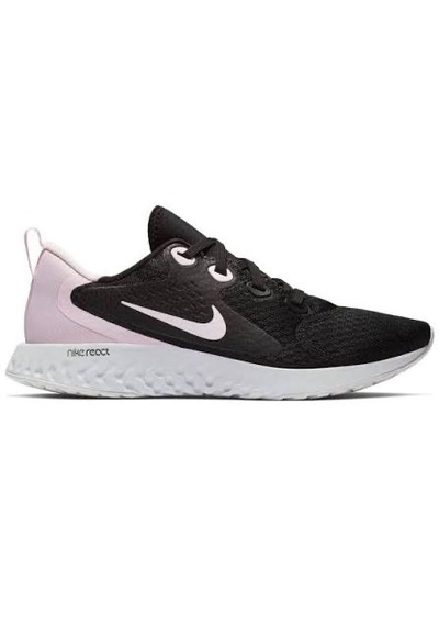 Nike Legend React Kadın Siyah Pembe Spor Ayakkabı Siyah - Pembe