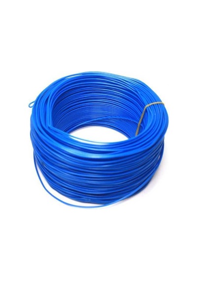Robotistan 100 Metre Tek Damarlı Montaj Kablosu 24 Awg - Mavi