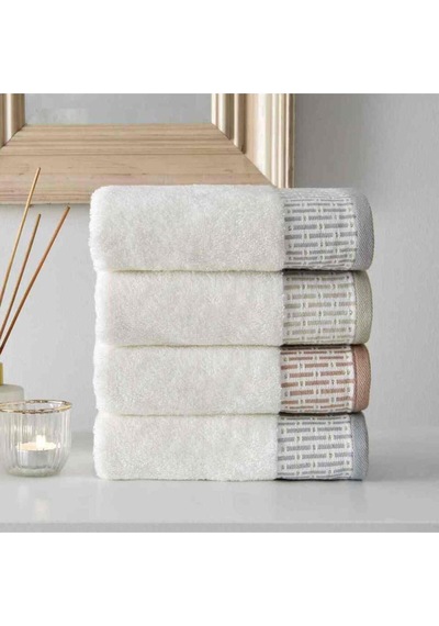 Özdilek Plaid Moderna/krem 4 Lü Kutulu Havlu 50x90 Çok Renkli