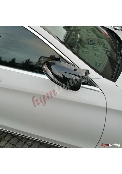 Mercedes C180.c200 Yarasa Ayna Kapağı W205 2015 - 2020 Parlak Siyah