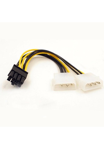 Ancheyn 8 Pin Pci Express Ekran Kartı Power Güç Çoklayıcı Çeviric