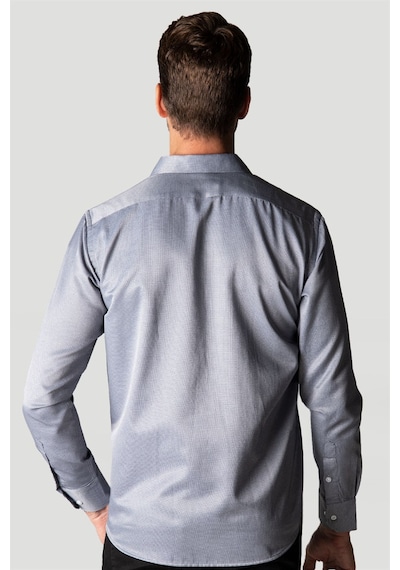Tudors Klasik Fit Desenli Erkek Gömlek KL220011-1011 Gri